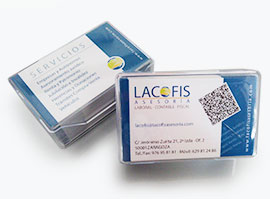Tarjetas Lacofis
